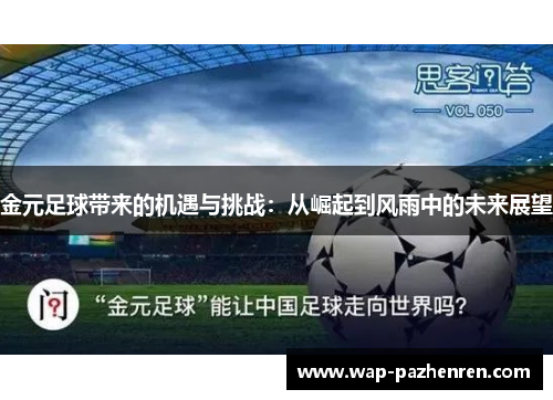 金元足球带来的机遇与挑战:从崛起到风雨中的未来展望 金元足球带来的机遇与挑战:从崛起到风雨中的未来展望